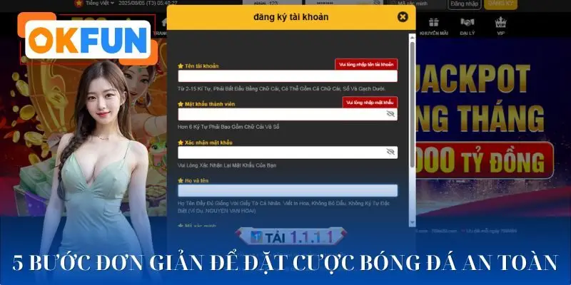 5 bước đặt cược kèo bóng đá an toàn